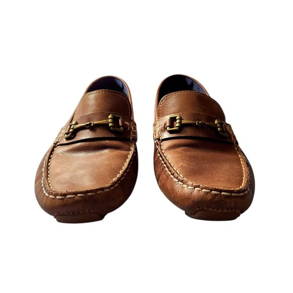 Cole Haan Men\'s Brown All Leather Horsebit Loafers Size 13M Cole Haan Horse Bit Brown Leather Men main image 3